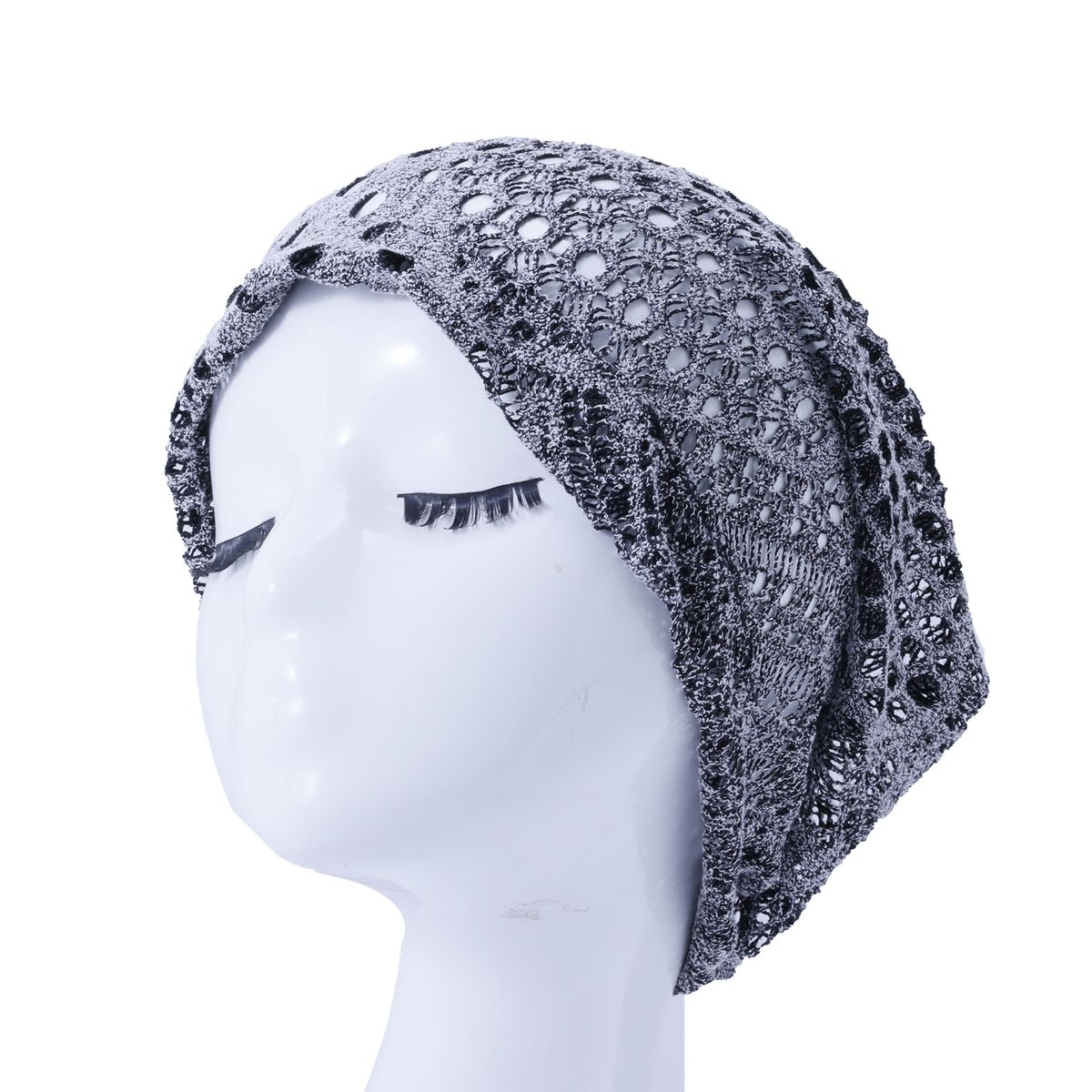 Chapeau respirant à motif creux – Pull d'été pour femme pour le shopping et les loisirs (style rétro tendance)_voghion.com