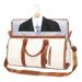 Travel Bags Hand Held PU Suit Travel Versatile Folding Bag Large Capacity Multi Functional Storage_voghion.com