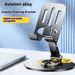 Full Desktop Rotatable High-end Office Mechanical Universal Metal Stand For Phone And Tablet_voghion.com