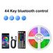 5V USB RGB LED Strip Lights WS2812B, 5050 SMD Chip, 18 LEDs/m, Remote Controlled, Color Changing, Mood Lighting For Home, Gaming, TV Backlight_voghion.com