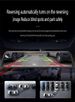 4-Sensor LED Crescent Parking Radar System With Digital Voice Alerts - Universal Rear Bumper Parking Assistant For Cars/SUV_voghion.com