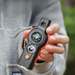Outdoor Multi-Function 7-in-1 Survival Lifesaving Whistle With LED Light Thermometer Compass_voghion.com