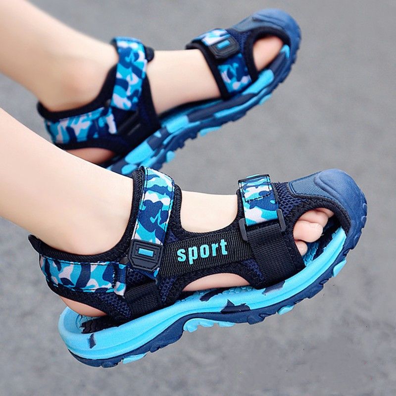 ABC Peace Boys Summer Non-Slip Soft Bottom Sandals_voghion.com