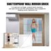 Espejo de pared anticaídas EELHOE, espejo empalmado adherido a la pared, espejo autoadhesivo para dormitorio, espejo de cuerpo completo anticaídas, adhesivo para pared_voghion.com