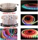 WS2812B RGB LED Streifen Lichter 5050 WS2812 Smart IC Adressierbaren Regenbogen Pixel 5V_voghion.com