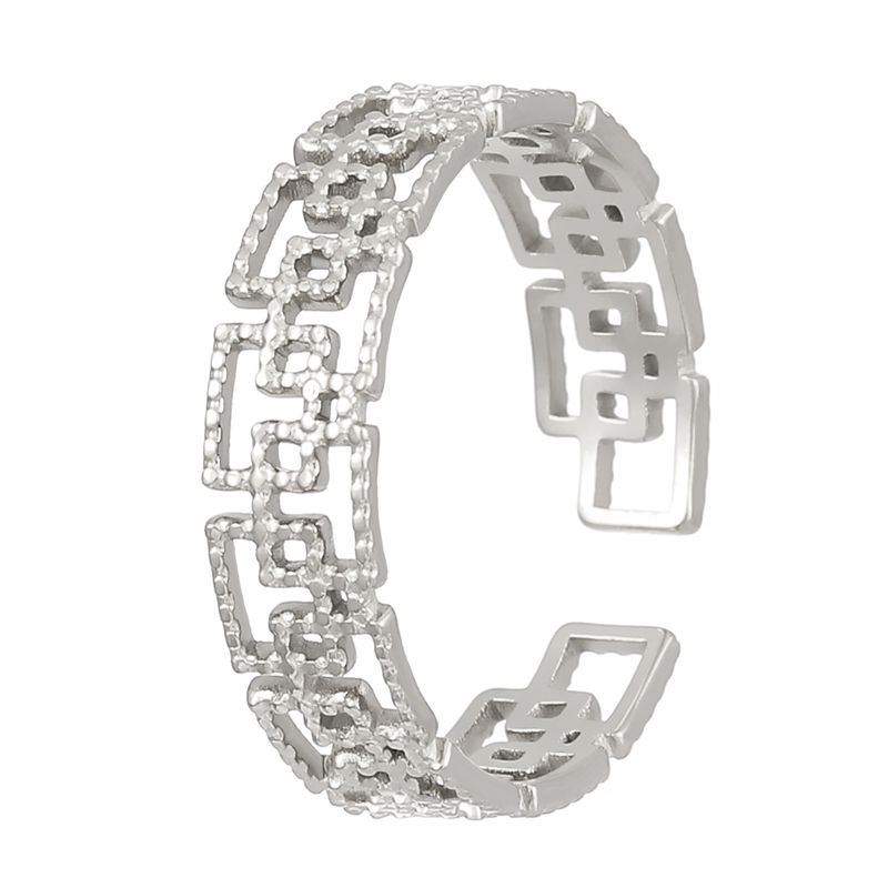 Bague circulaire en or pour femme, design de niche, texture concave et convexe, style tendance et atmosphérique_voghion.com