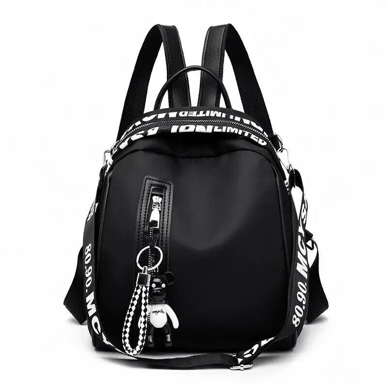 Mode Rucksack Reise Satchel Rucksack Schulter Tasche Tote Street Style Brief Gedruckt Rucksäcke Für Frauen 2023_voghion.com