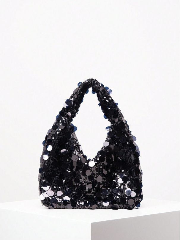 Borsa a tracolla imbottita con stella Y2K, moda donna 2023_voghion.com