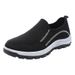 Man Tennis Work Shoes Comfortable Sneakers Rubber Sole_voghion.com
