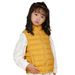 Ultra-Light Kids' Down Vest – 90% White Duck Feather, Unisex Puffer Sleeveless Jacket For Boys & Girls (10 Colors, 7 Sizes)_voghion.com