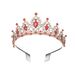 Korean wedding hair accessories bridal crown headband rhinestone hair comb bridal wedding dress banquet head accessories wholesale_voghion.com