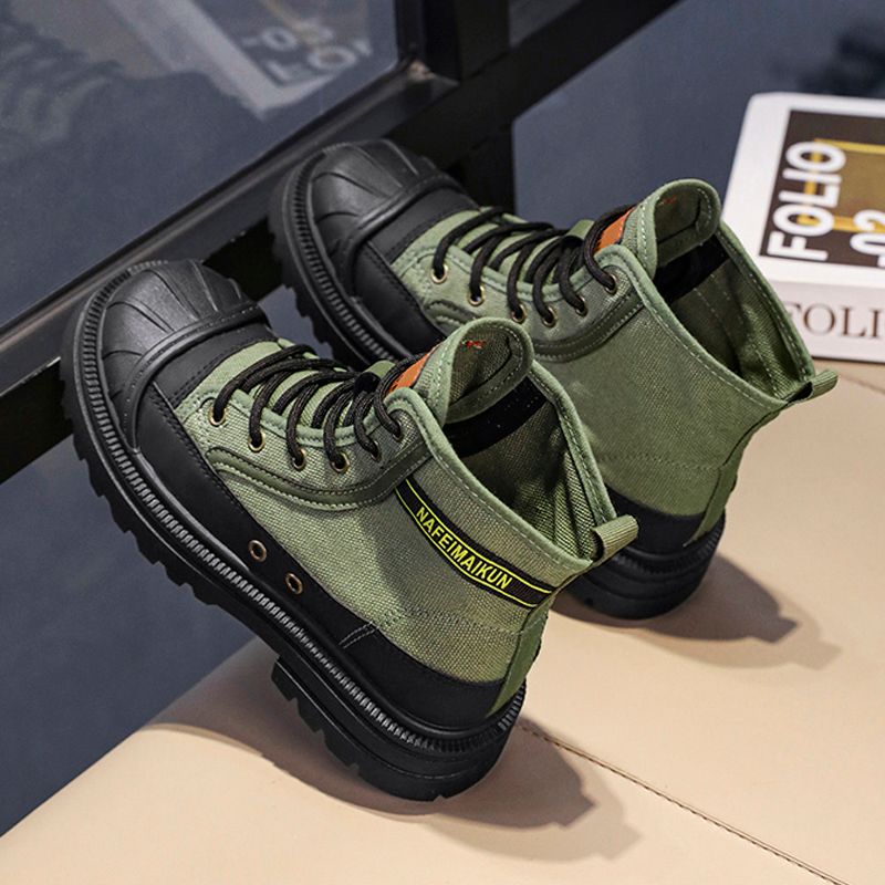 Stivali da lavoro con testa di conchiglia per genitori e figli Stivali da cavaliere Scarpe per ragazzi e ragazze Bambini di mezza età_voghion.com