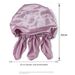 Men's Hats Headscarf Simulation Silk Satin Sleeping Cap Home Triangular Elastic Hat Ladies Elastic Satin Solid Color Home_voghion.com