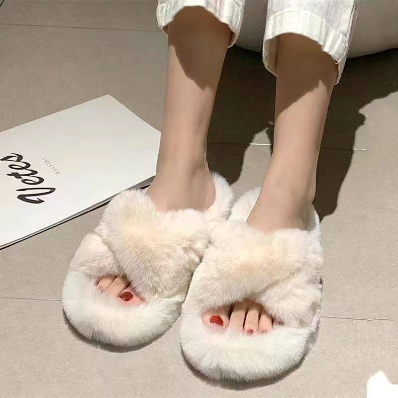 New 2025- Soft-soled Cotton Slippers For Women To Wear Outside In Autumn And Winter_voghion.com