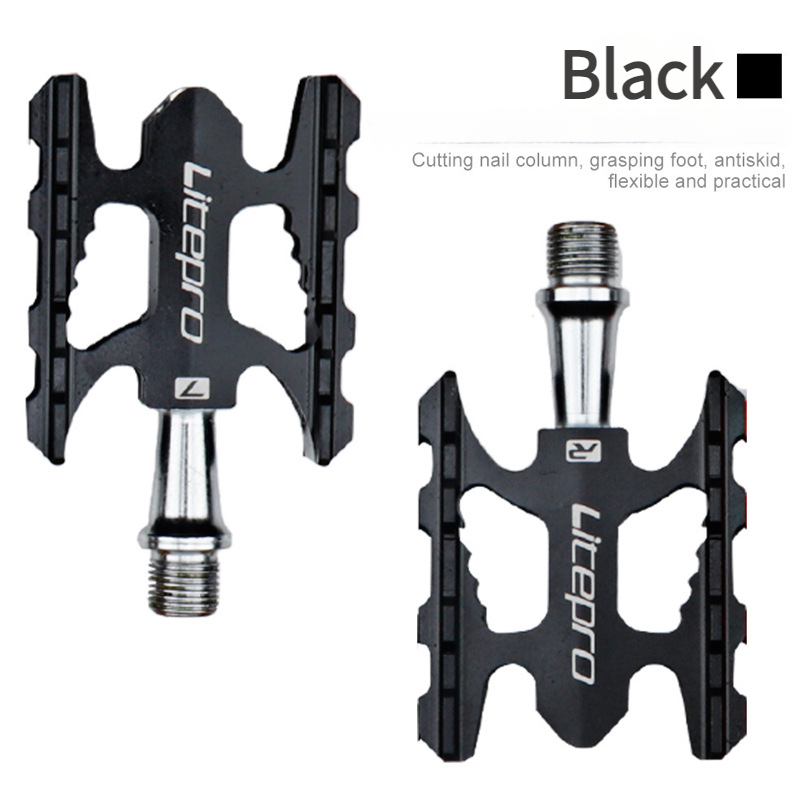 LitePro Bicycle Folding Bike Lightweight Aluminum Alloy DU Bearing Pedals_voghion.com