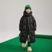 Giacca invernale lunga in cotone per bambini, per ragazzi e ragazze, cappotto casual in cotone per bambini di taglia media e grande_voghion.com