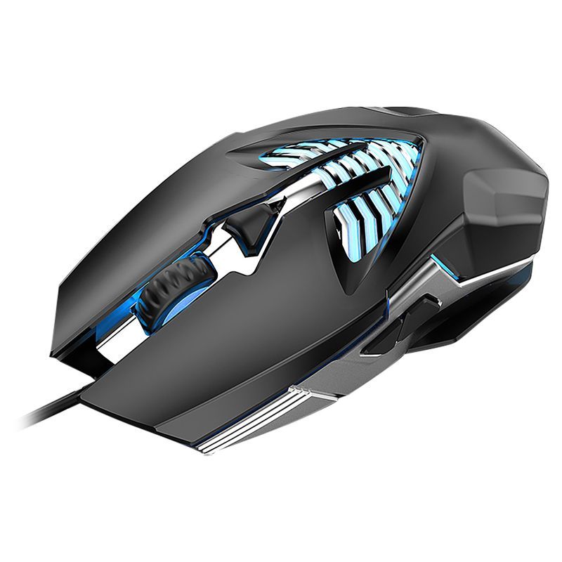 Xinweiqing Q1 Wired Sensitive Shock-proof Cool Light 3600DPI USB E-sports Mechanical Mouse for Playing Games_voghion.com