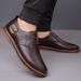 Spring And Autumn Formal Leather For Men 46 Korean Style Casual Cowhide Sole Men's 47 Business Extra Large Shoes Size 48_voghion.com