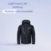 Leichter Anzug Herren Slim Fit Warme Winddichte Skijacke Mode Softshell Outdoor Neues Modell_voghion.com