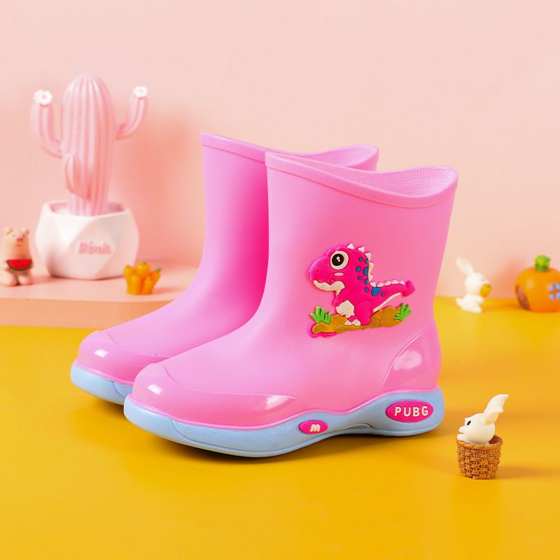 Pantofi de apă pentru mame și copii, pantofi de ploaie de vară pentru băieți și fete, cizme de ploaie ușoare cu desene animate pentru copii, cizme de ploaie calde, pantofi de cauciuc pentru copii_voghion.com