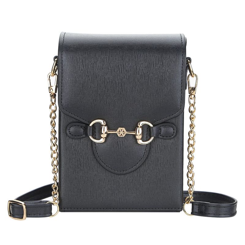 Boiseen nuova borsa per cellulare borsa da donna in tinta unita con fibbia a morsetto di grande capacità borsa a tracolla da donna borsa a tracolla all'ingrosso_voghion.com
