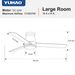 48' Black Lowe Profile Ceiling Fan With Light_voghion.com