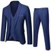 Men's Clothing Suit Two Piece Slim Suit Business Professional Formal Wear Best Man Groom Wedding Dress_voghion.com
