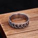 Size 5-15 Simple Celtic Knot Rings For Men Stainless Steel Nordic Viking Amulet Ring Fashion Unique Jewelry Gift_voghion.com