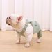 French Bulldog Clothes For Chubby Dogs Pug Korean Velvet Overalls With Elastic Adjustable Shoulder Straps_voghion.com