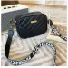 Womens Fresh And Sweet Horizontal Square Rolling Camera Collar Grid Crossbody Storage One Shoulder Phone Bag 240730_voghion.com