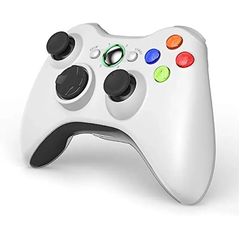 Geeignet für Xbox 360/Xbox 360 Slim/PC 2,4 G kabellose Verbindung, Dual-Vibrations-Controller_voghion.com
