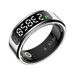R11CQring Heart Rate Blood Oxygen Sleep Pedometer Sports Remote Control Camera Display Screen Touchscreen Smart Ring_voghion.com