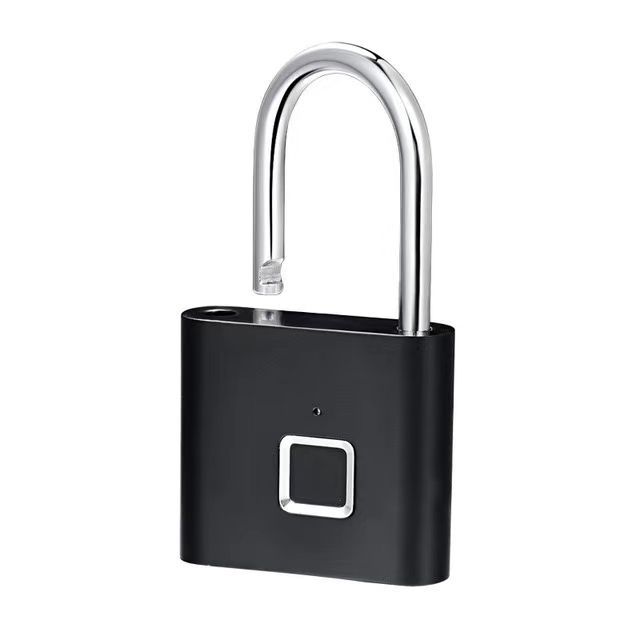 Cadenas intelligent à empreintes digitales et mot de passe, serrure de porte antivol, reconnaissance extérieure_voghion.com