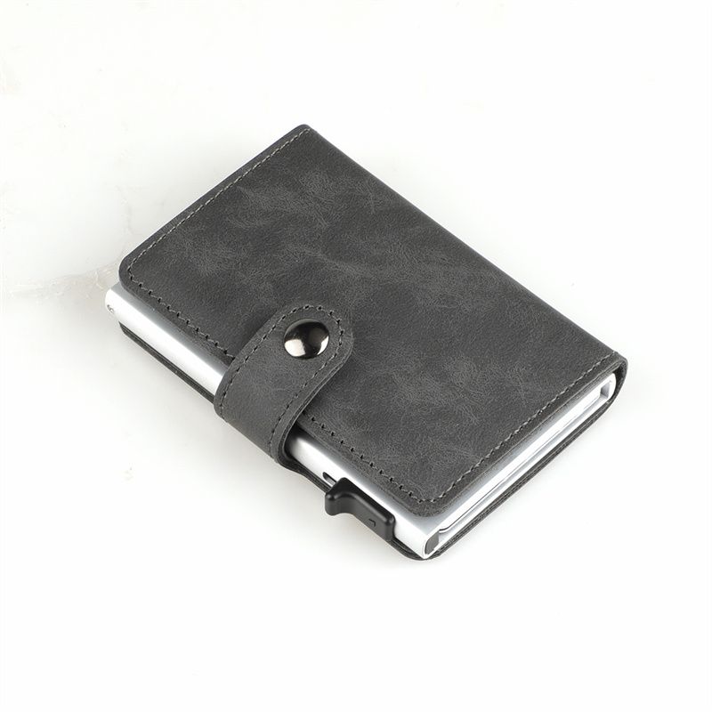 Benutzerdefinierte Kartenhalter Herren Geldbörsen Rfid Echtes Leder Minimalistische Geldbörse Geschenke für Männer Frau Personalisierte Carteira_voghion.com