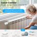Controlador de temperatura termostático para radiador Tuya Zigbee Vae Automatización inteligente a través de SmartLife Alexa Google Home_voghion.com
