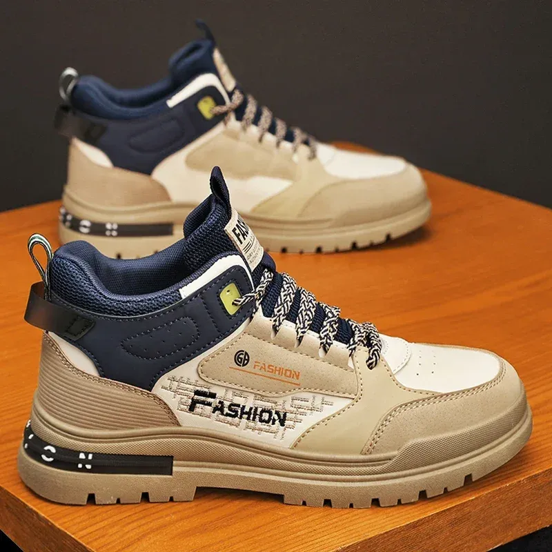Men Casual Autumn Vulcanized Sport Outdoor Male Sneakers Soft Sole/ Walking Shoes_voghion.com