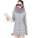 Abbigliamento da donna Inverno Nuova moda con cappuccio Giacca in cotone larga Donna Stile coreano Temperamento puro Giacca in cotone media e lunga_voghion.com