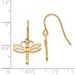 14k Dragonfly Shepherd Hook Earrings_voghion.com