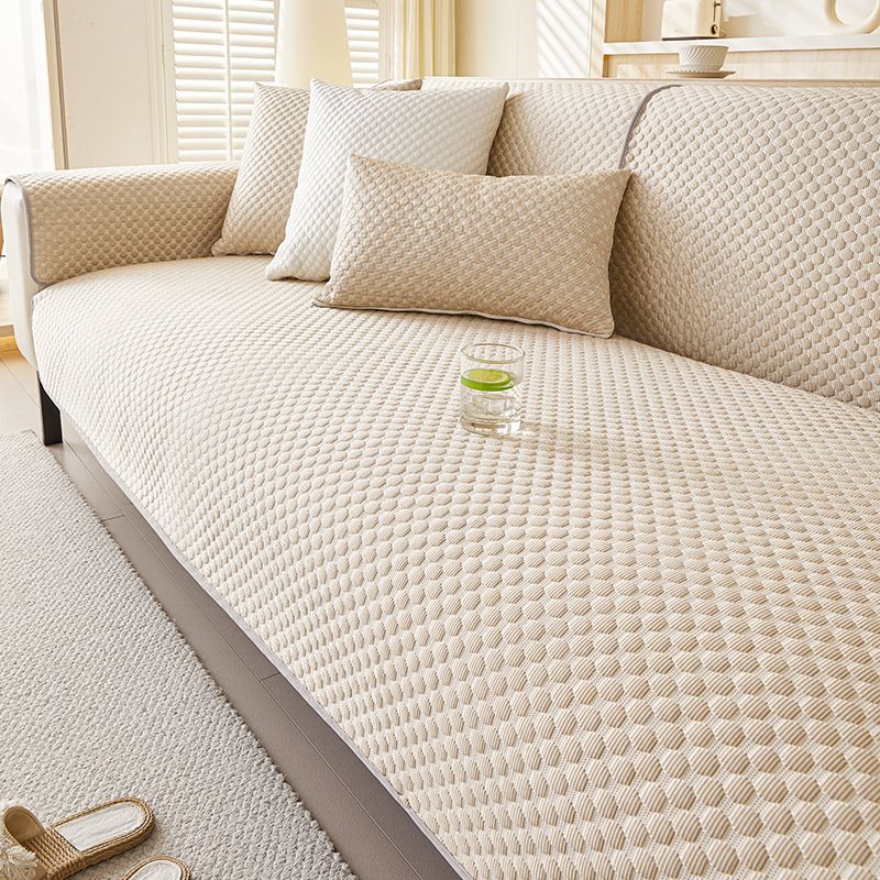 Cooling Bean Sofa Cushion - Summer Ice Silk Seat Pad With Non-Slip Backing, Breathable & Soft Sofa Cover For Living Room_voghion.com