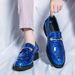 Unbeatable Quality Large British Patent Leather Smooth Pointed Men's Shoes Size 38-46 New Height Increasing Loafers For Men_voghion.com