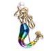fashion personality painted oil drop mermaid corsage personality pearl pin buckle accessories brooch_voghion.com
