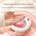 2024 New Cat Paw Artifact 2-in-1 Women's Rechargeable Model Student Winter Children Portable Mini USB Hand Warmer Egg_voghion.com