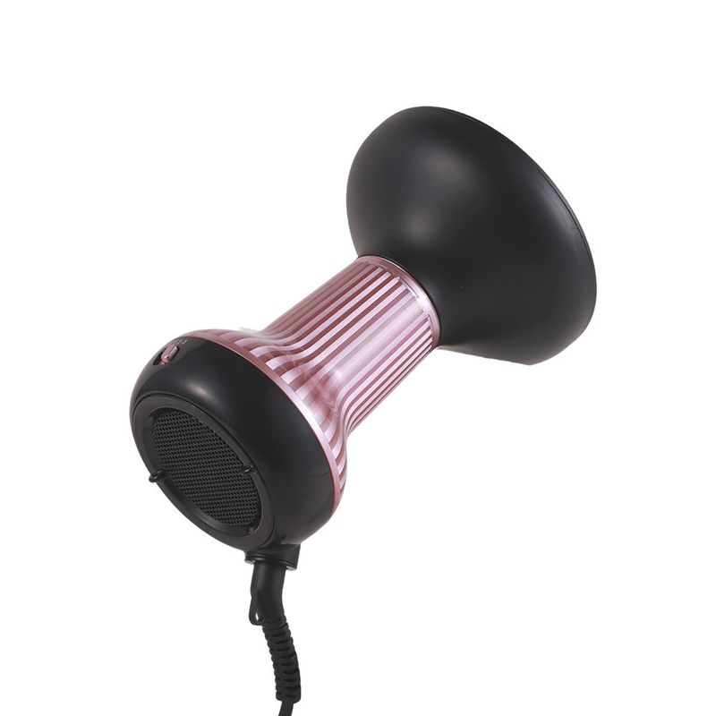 800W Mini Hair Dryer, Foldable Handle Dual Voltage, 2 Heat/Speed Settings With Concentrator Nozzle_voghion.com