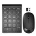Clavier sans fil pour ordinateur portable, comptabilité financière, mini-clavier externe silencieux, clé numérique USB, souris_voghion.com