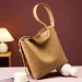 Designer 2025 Women's Genuine Should 2024 New Crossbody Versatile Leather Shoulder Large Capacity Commuter Bucket Bag_voghion.com