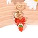 Butterfly Knot Grape Heart Cherry For Women New Sweet Cute Bag Pendant Keychain Gift_voghion.com