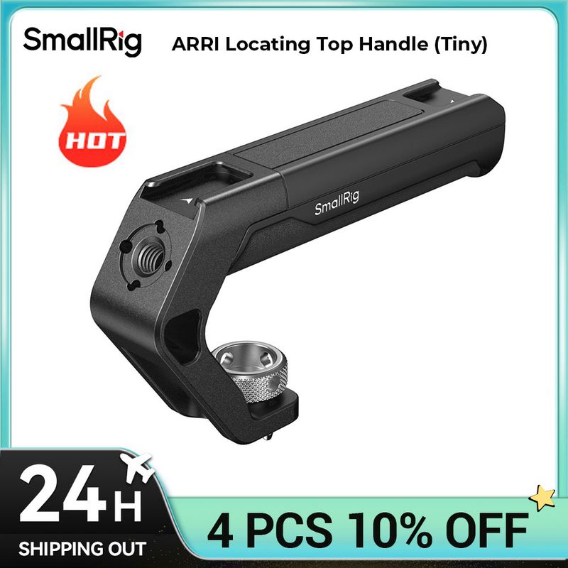 SmallRig ARRI Locating Holes Tiny, Weight 113g, Portable Camera Top Handle For Sony Canon Nikon 4757_voghion.com