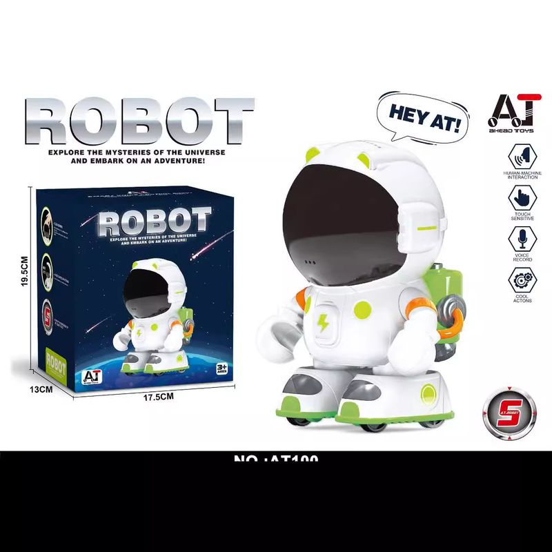 Smart Toys New Product Space Robot Singing And Dancing Recording Intelligent Touch Interactive Companion Children's Robot Toy_voghion.com
