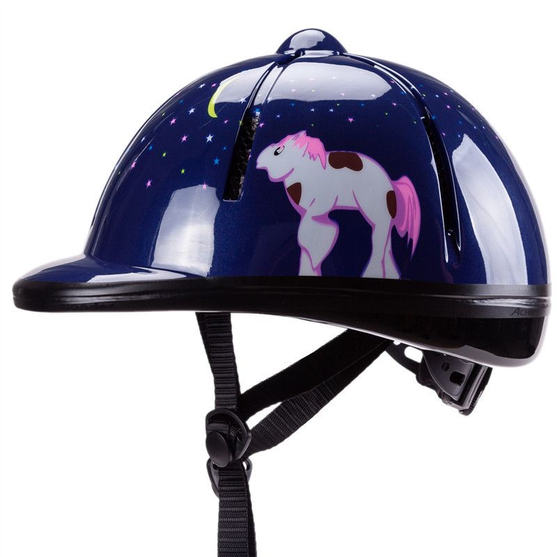 Children's equestrian helmet 48-52cm riding helmet Horse helmet electric vehicle helmet_voghion.com