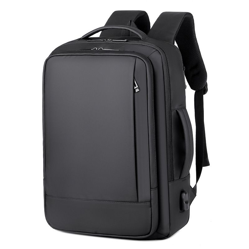 Business Waterproof Schoolbag Can Be Expanded High Appearance Level Usb Charging Backpack 15-16 Inches A Multi-purpose Computer Backpack_voghion.com